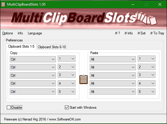 MultiClipboardSlots in Best Free Multi Clipboard Software For Windows
