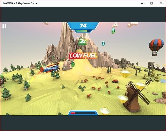 SWOOOP - A PlayCanvas Game gameplay