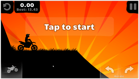 Sunset Bike Racer