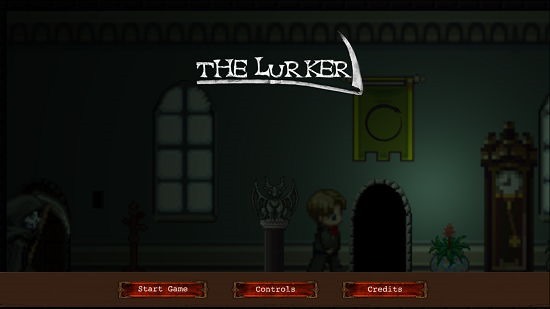 The Lurker main menu