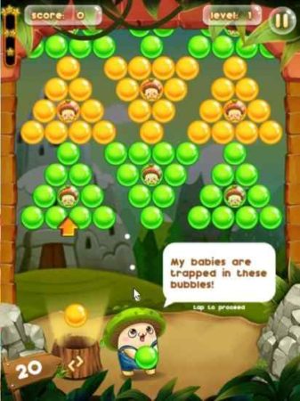 bubble shooter 2 game play