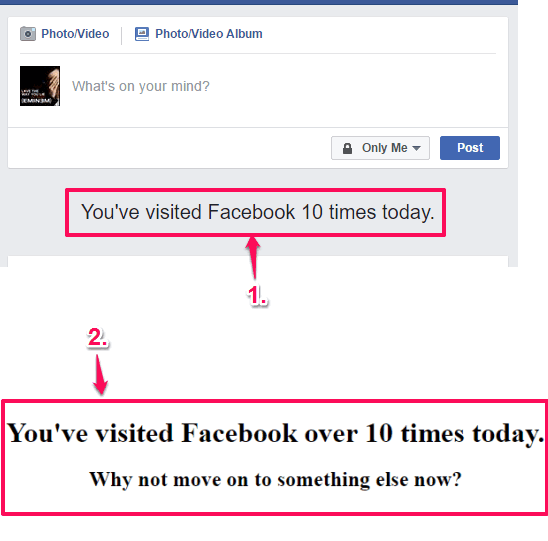 check how many times you visited facebook in chrome