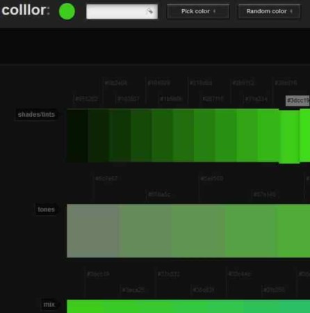 color scheme colllor