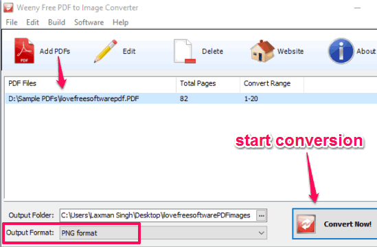 convert pdf to images