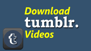 download all videos of a tumblr blog from desktop