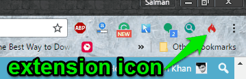 extension icon