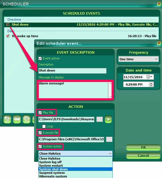 halotea scheduling in Free Software to Make you More Attentive While Working