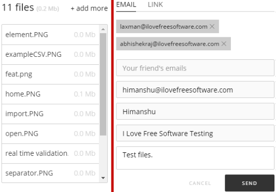 Web Application To Transfer Large Files: Smash