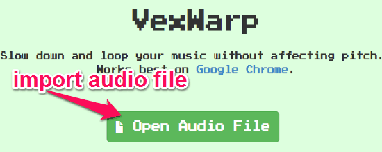 import audio file