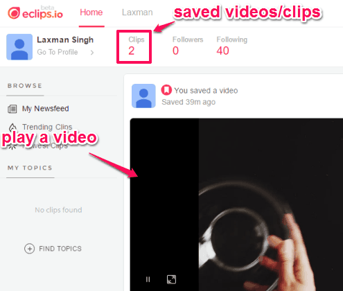 save videos from vine, vimeo, facebook