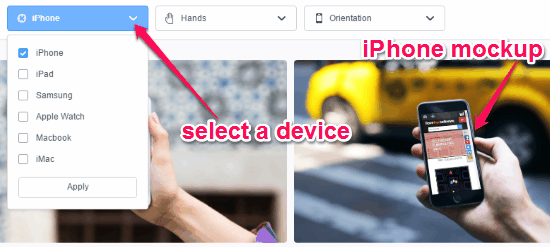 select device