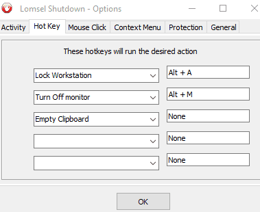 shortcut keys