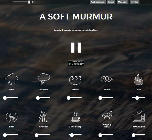 A Soft Murmur Homepage