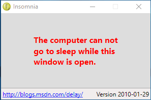 Insomnia software