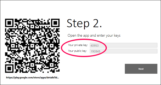 keyLock Configuration