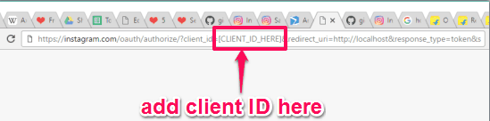 add client ID and press enter
