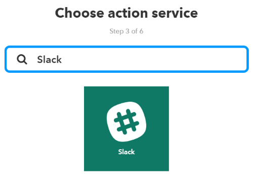 choose action service