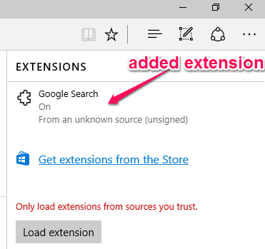 extension