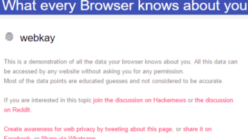 find out what browser knows about you