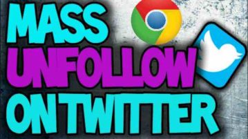 free chrome extensions to mass unfollow everyone on twitter