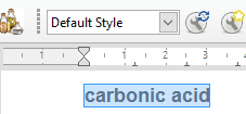 how to insert chemical formula as image in libreoffice writer- specify a chemical formula name