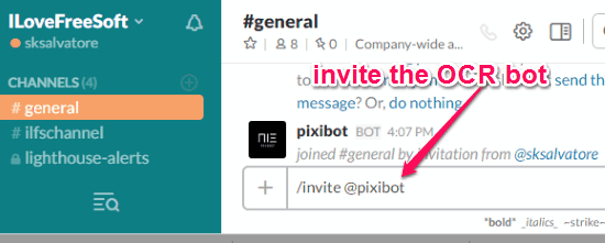invite pixibot