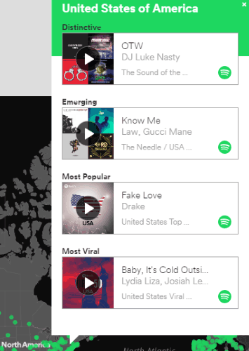 listen popular spotify music around countries