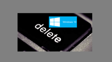 permanently delete option in windows 10 context menu