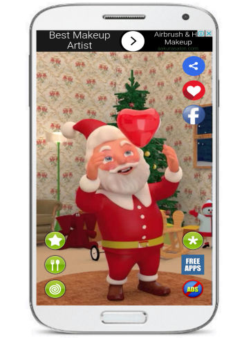 A call from santa- talking Santa apps
