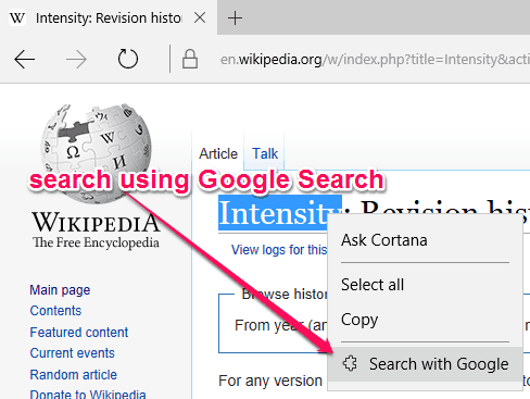 search with google