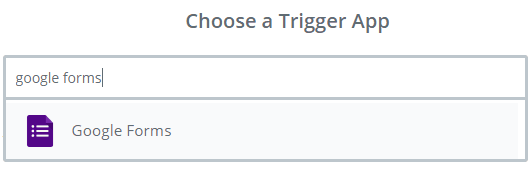 select trigger app