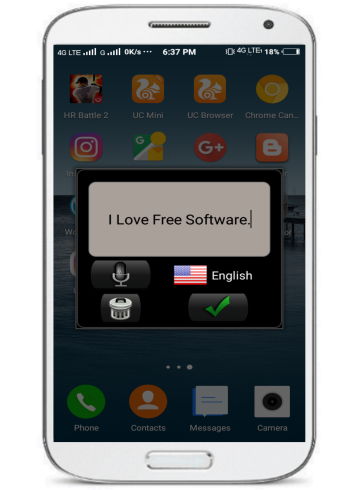 specify a text message to translate into multiple languages at once