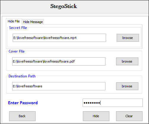 stegostick- finalizing