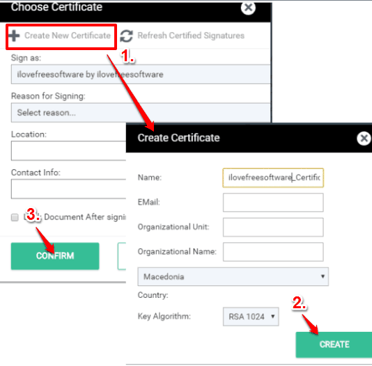 add digital signature to your PDF