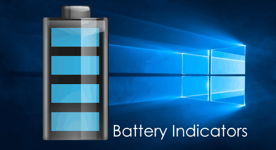 windows battery indicator