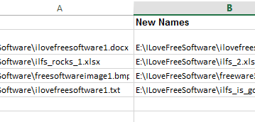 Bulk Rename with Excel