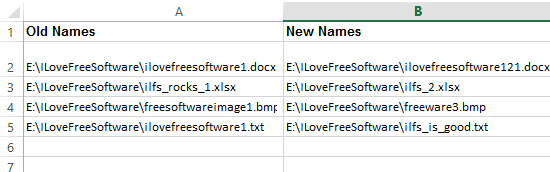 Bulk Rename with Excel