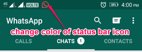 status bar icon