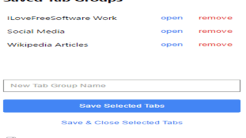 tabbie- group chrome tabs by categories