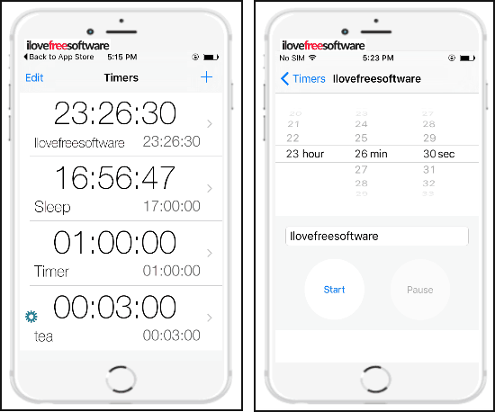 5 free multi timer iPhone apps- timers- set multiple timers