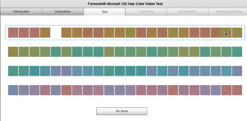 color blindness test