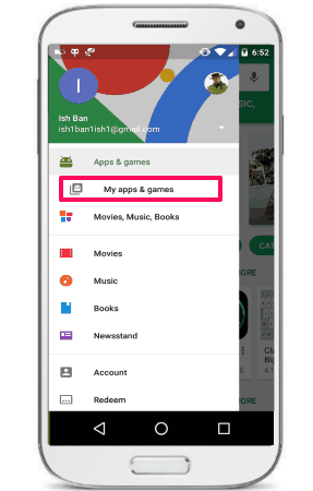 Google play my apps