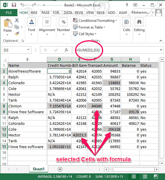 Select Cells With Formula in Excel