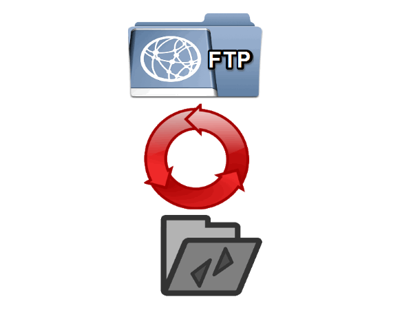 Sync Files Between PC and FTP