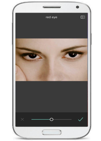 andorid app to remove red eye- pixlr