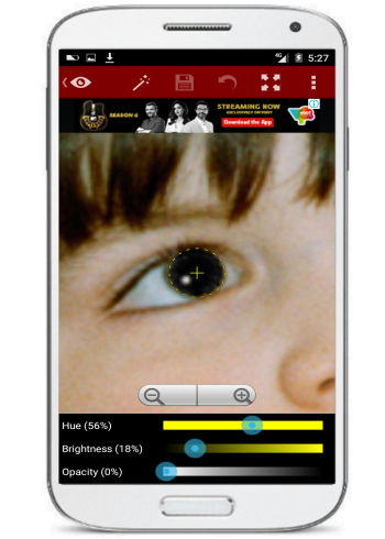 andorid app to remove red eye- red eye removal