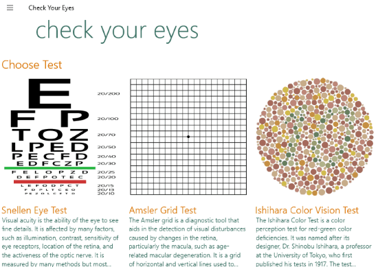 4 free windows 10 apps to test color blindness on PC