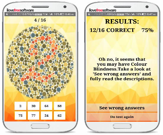 5 Eye Test Apps For Android To Check Color Blindness