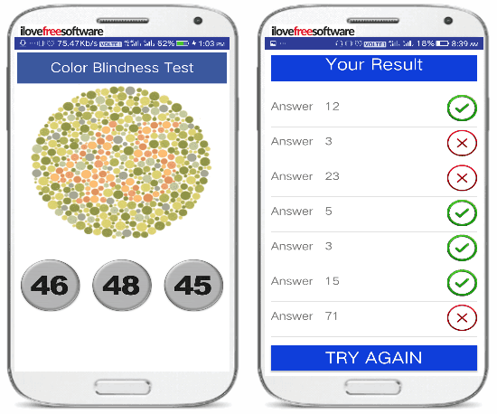 color blindness test by oxyapps-check color blindness