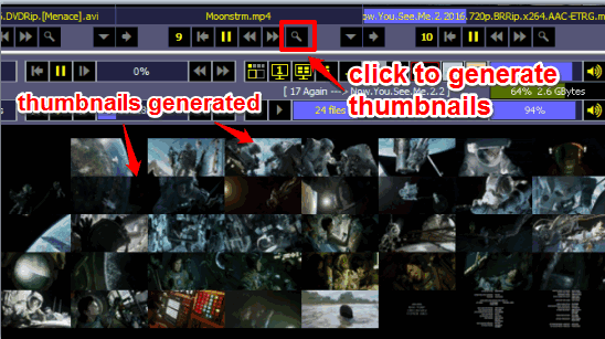 create thumbnails from videos